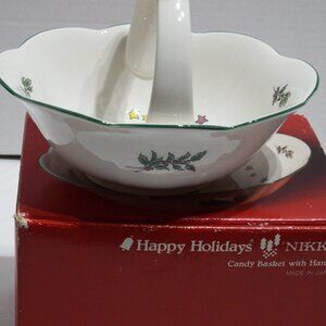 Candy Basket with Handle by Nikko